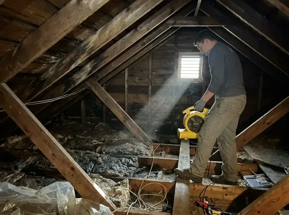 attic-water-damage-drying-proc-007 — frequently asked questions, Emergency Water Extraction & 24/7 Flood Response in West Gl…